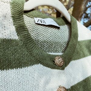 ZARA cropped Cardigan